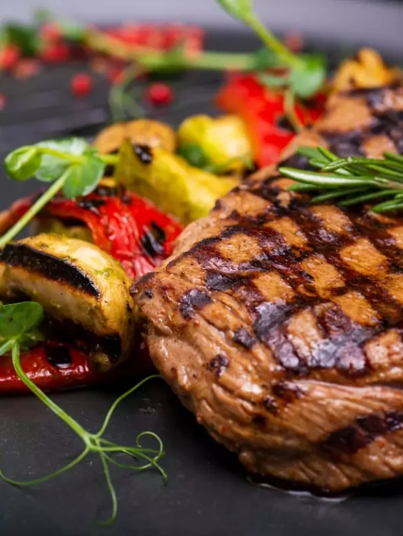 Grelhar Carnes e Legumes