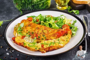 Omelete de Frango