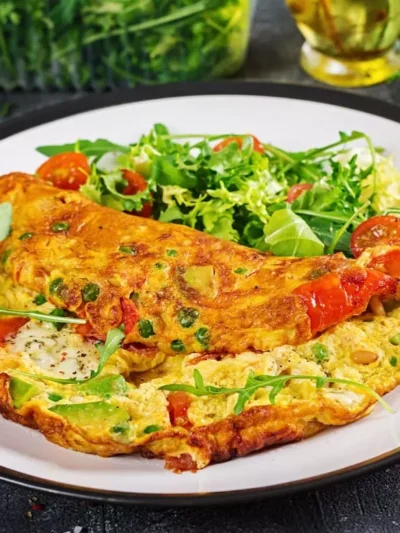 Omelete de Frango