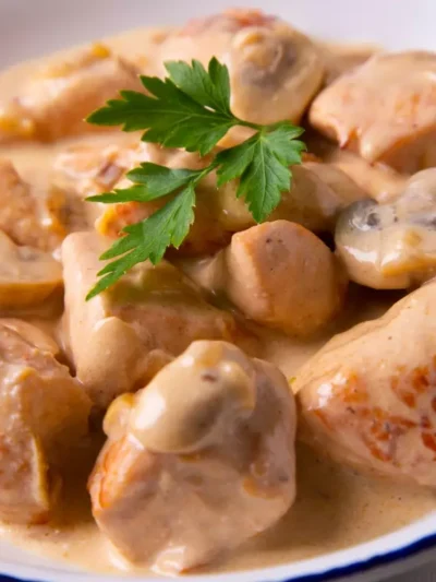 Strogonoff de frango