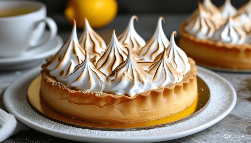 Torta de Limão com Merengue