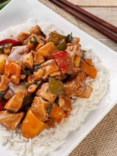 Frango Xadrez