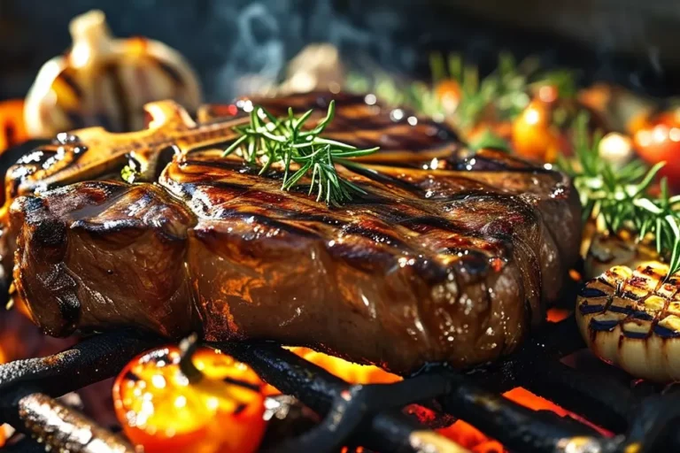 T-bone na grelha