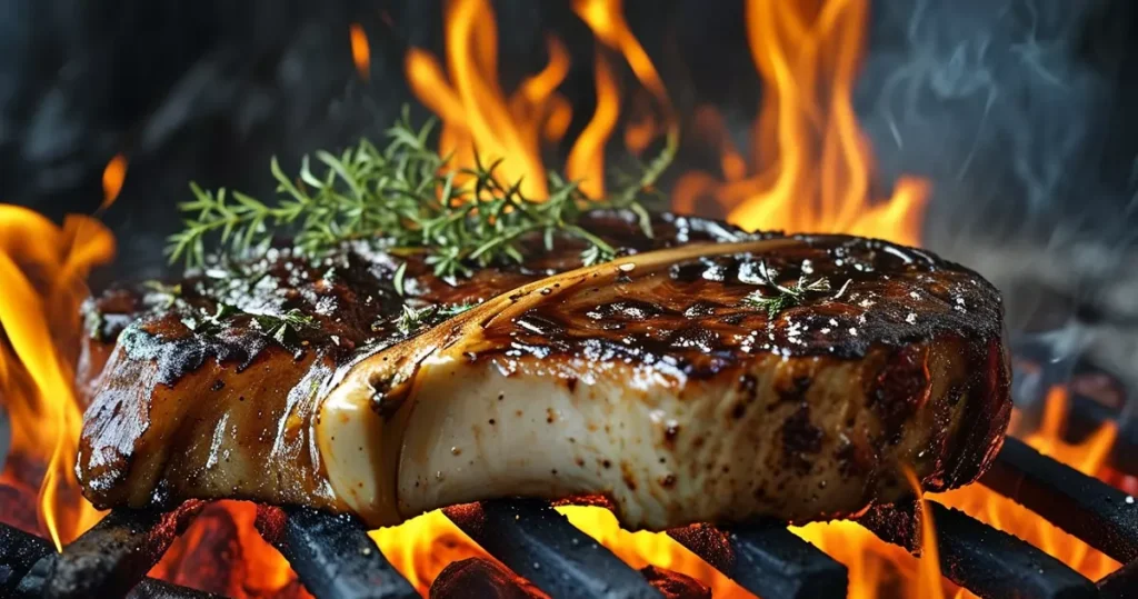 T-bone na grelha
