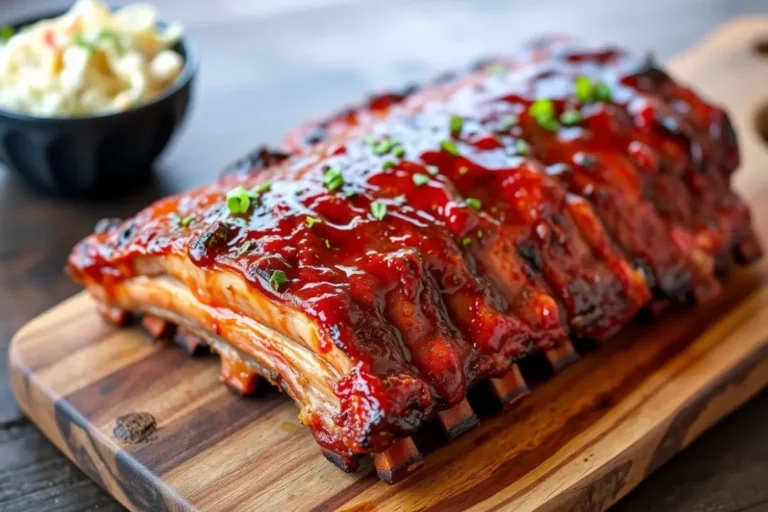 Costelinha de Porco ao Molho Barbecue