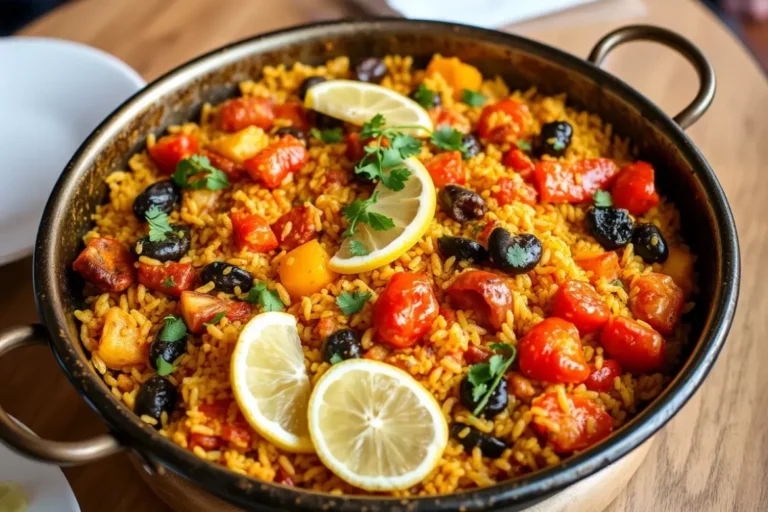 Paella Vegana