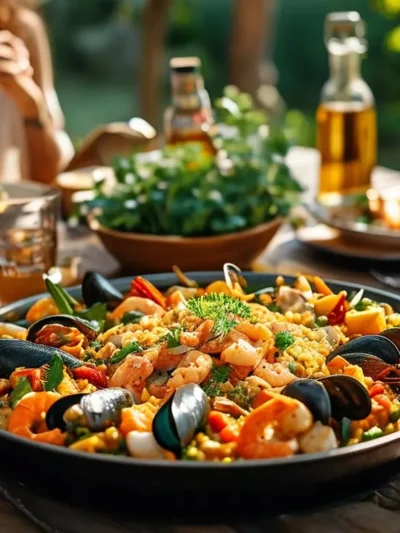 Paella Vegana
