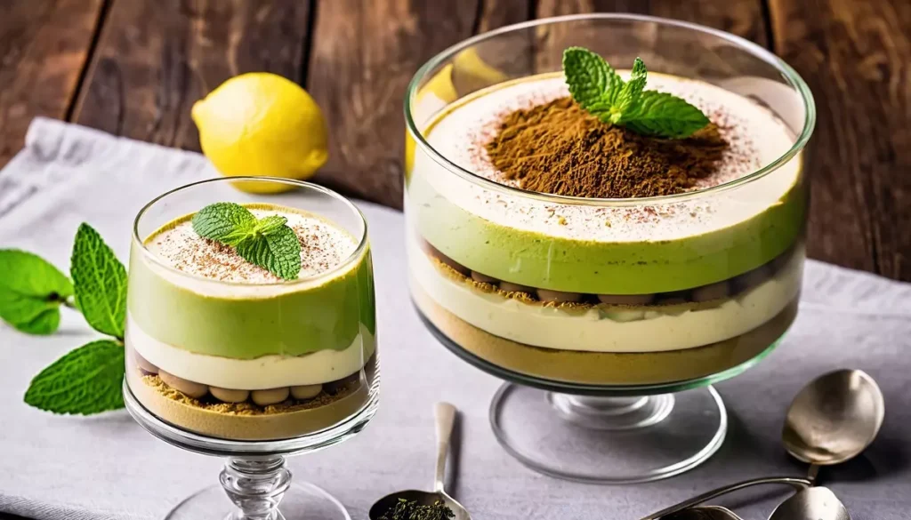 Tiramisu de Chá Verde