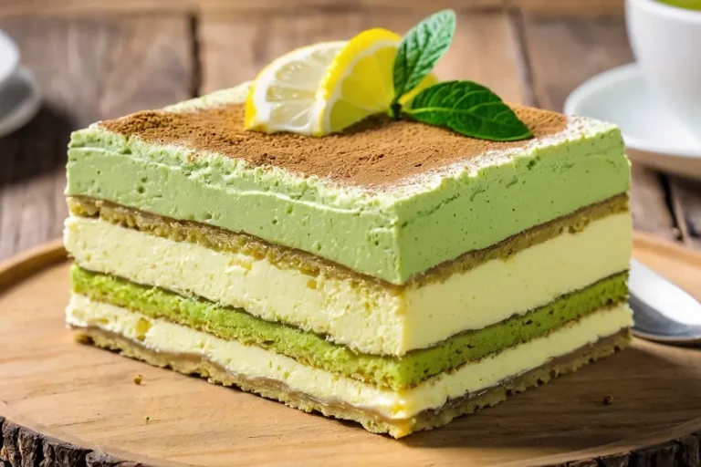 Tiramisu de Chá Verde