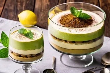 Tiramisu de Chá Verde