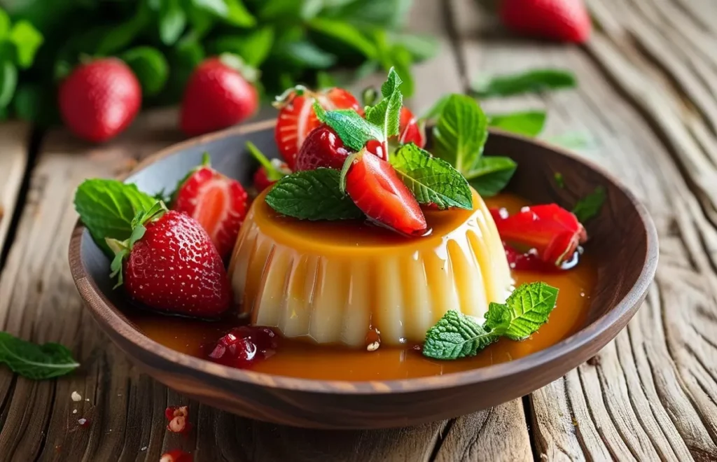 Pudim de Tapioca Vegano
