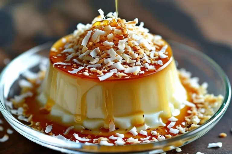Pudim de Tapioca Vegano