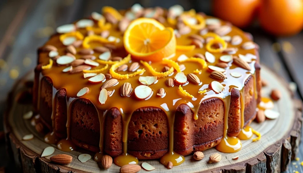 Bolo de amêndoas