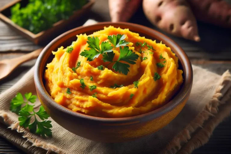 Purê de batata doce